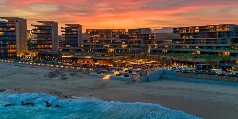 Hotéis na beira da praia em Cancún