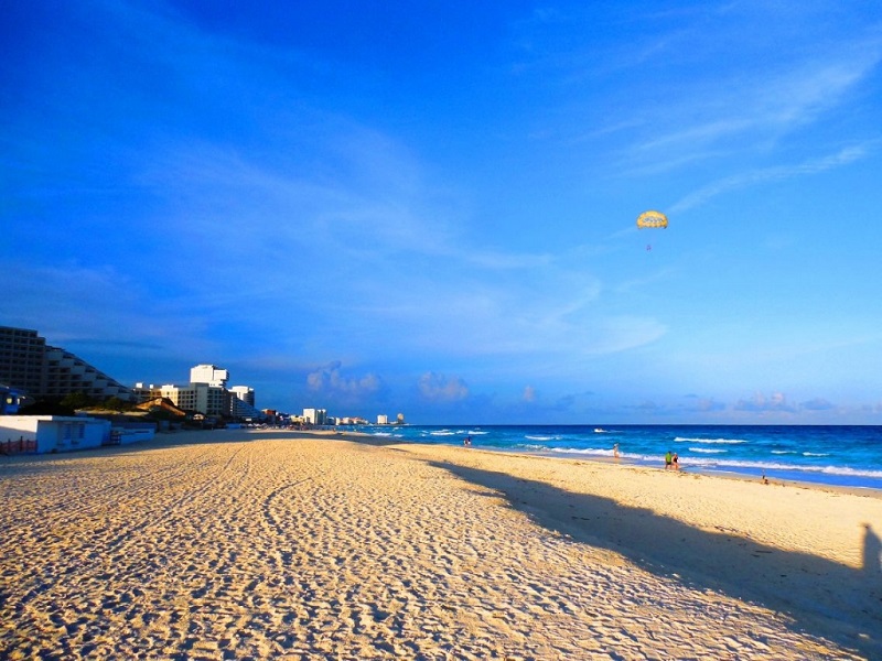Praia Marlín em Cancún