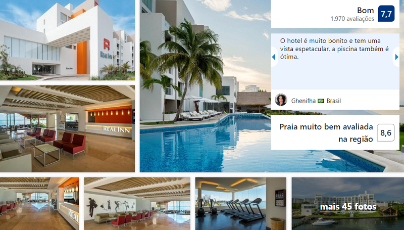Hotel Real Inn para ficar em Cancún