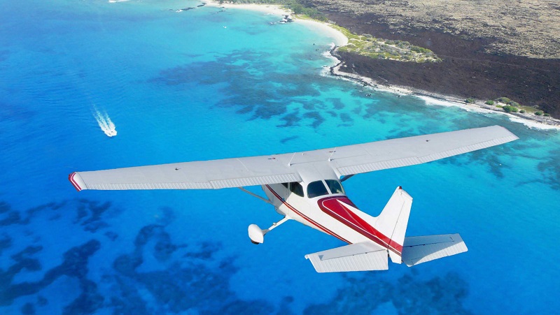 Avião na Ilha de Cozumel