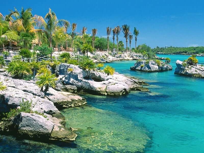Beleza do Parque Xel-Há em Cancún