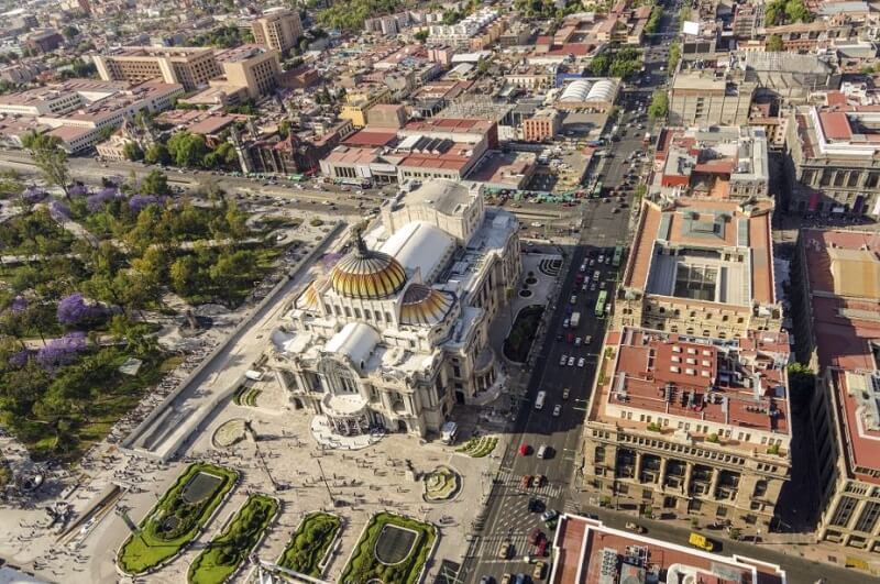 Panorâmica da Cidade do México 