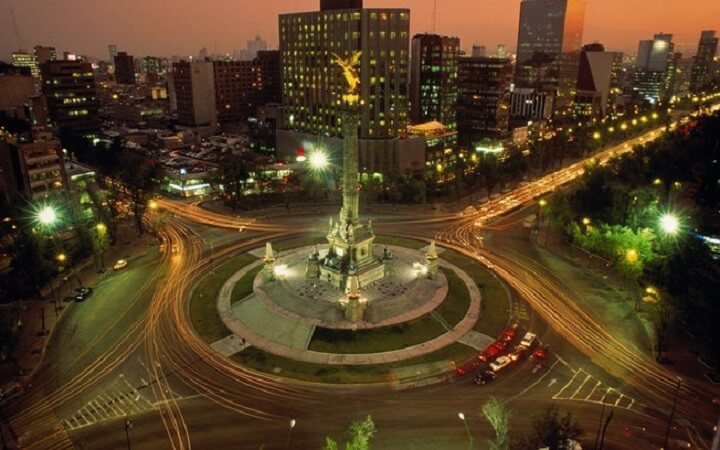 Bairro Polanco na Cidade do México