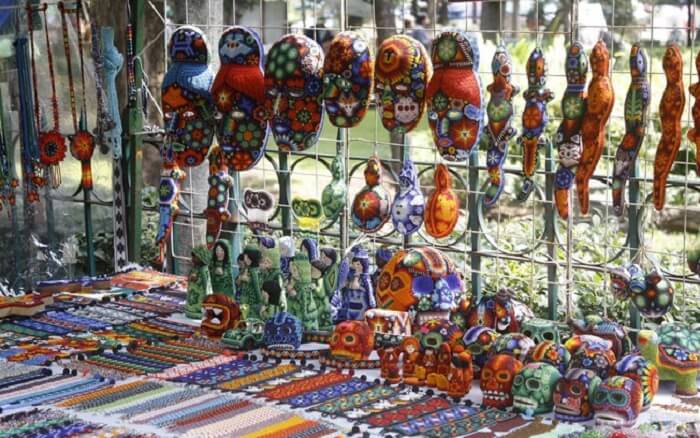 Roteiro nas feiras de artesanato na Cidade do México