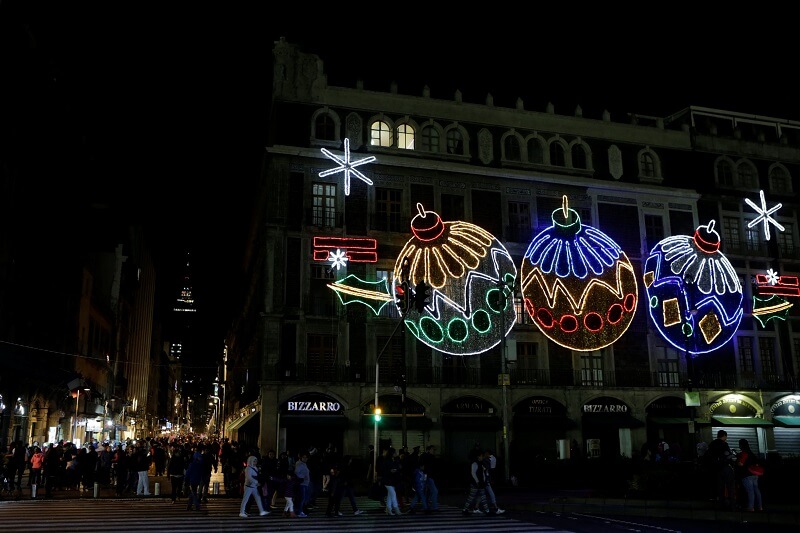 Tradição de Natal na Cidade do México