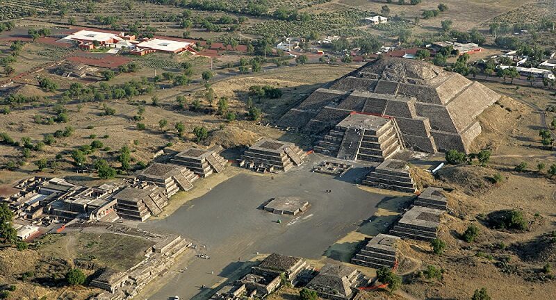 Roteiro nas Pirâmides de Teotihuácan na Cidade do México