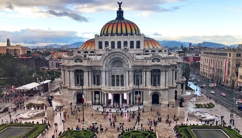 Região central da Cidade do México