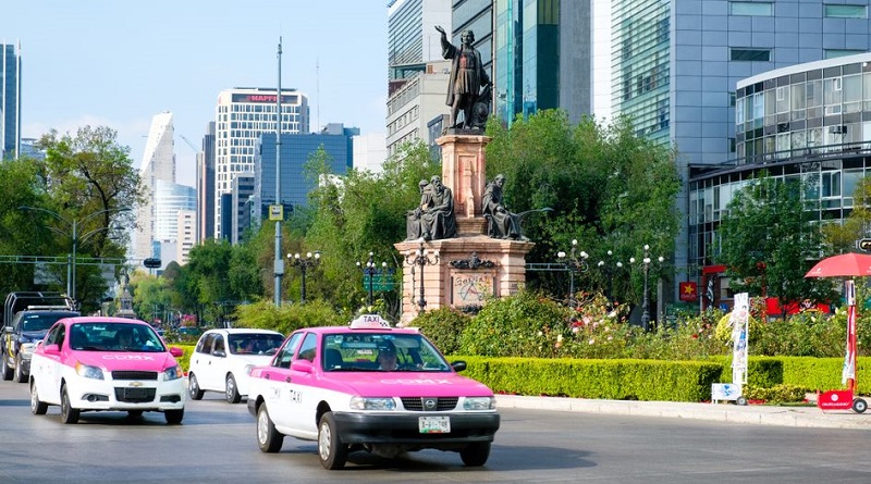 Táxi na Cidade do México