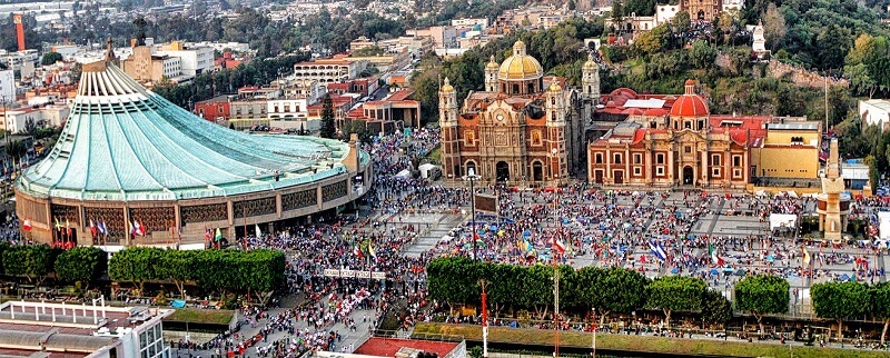 Roteiro na Basílica Guadalupe na Cidade do México