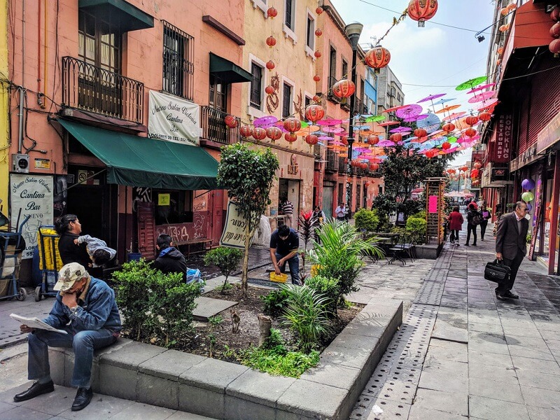 Barrio Chino Chinatown na Cidade do México