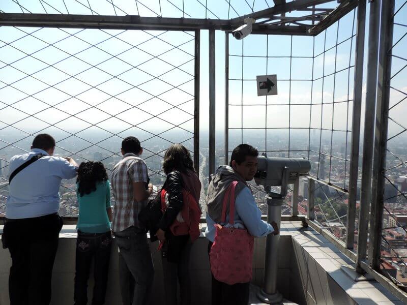 Vista da Torre Latinoamericana na Cidade do México