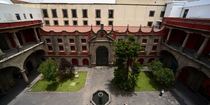 Estrutura do Museu de Las Culturas na Cidade do México