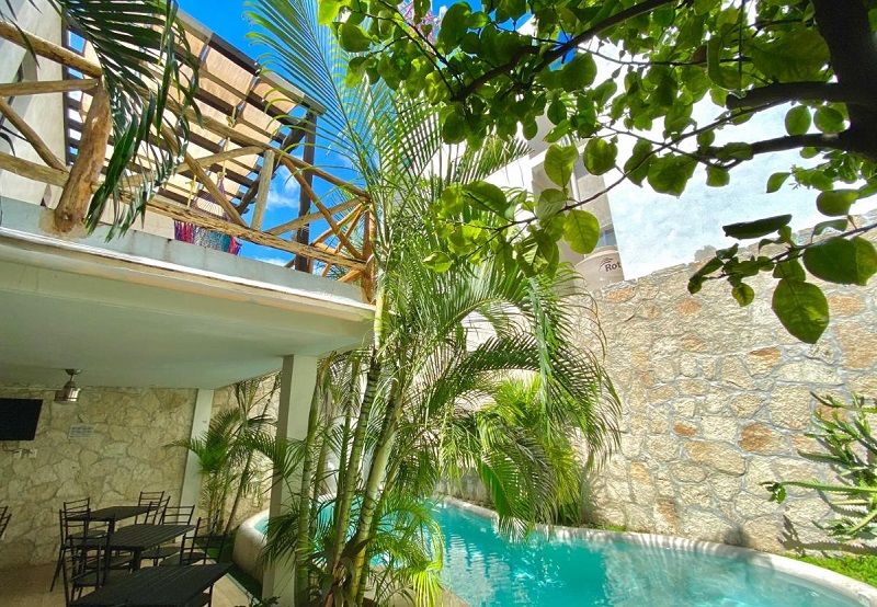 Hotel com piscina em Tulum