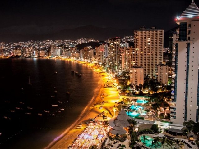 O que fazer a noite em Acapulco
