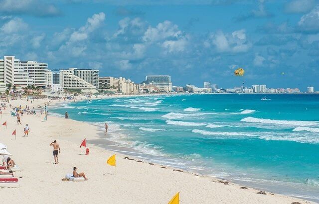 Cancún em fevereiro