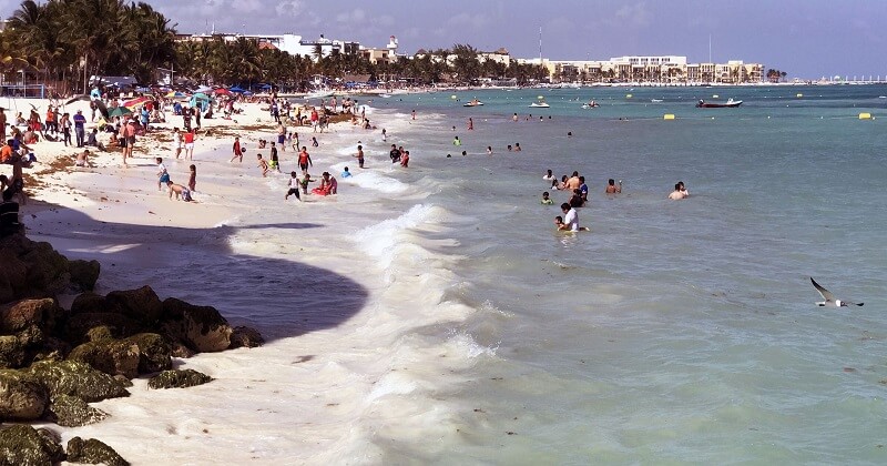 Movimentação de turistas no mês de janeiro em Cancún