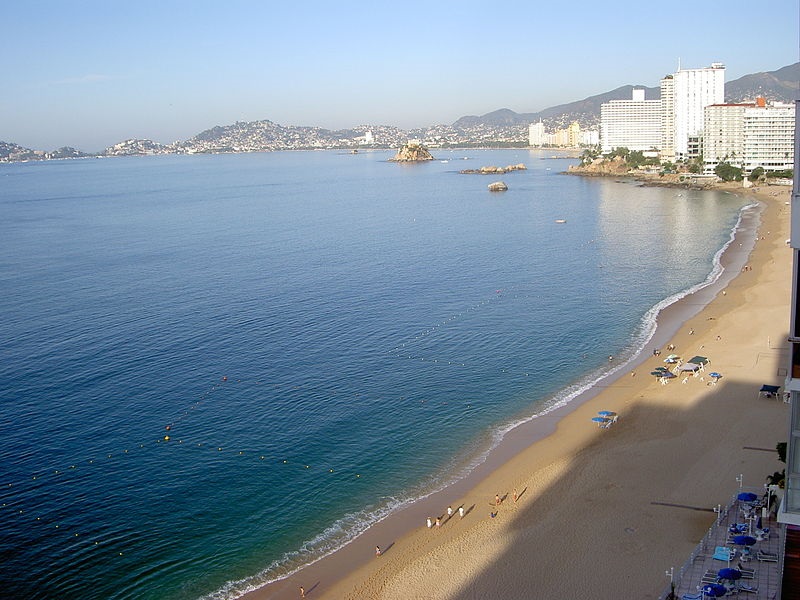 Praia Icacos em Acapulco