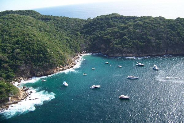 Atividades na Ilha da Roqueta em Acapulco