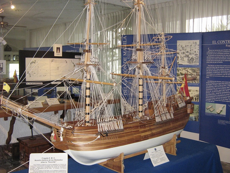 Museu Histórico Naval em Acapulco