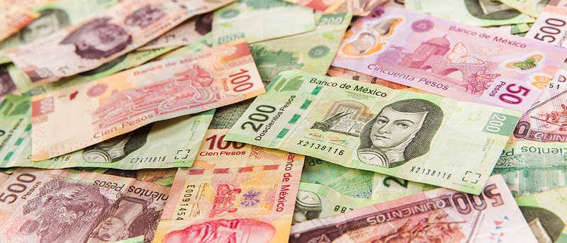 Pesos mexicanos em Los Cabos
