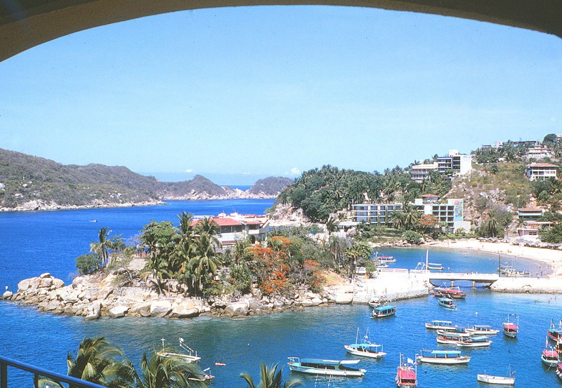 Praia Caletilla em Acapulco