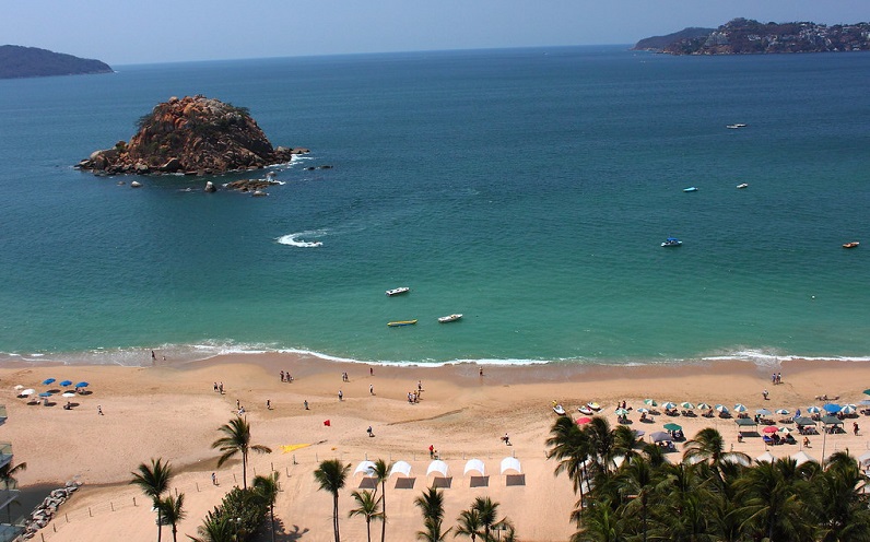 Praia Condesa em Acapulco