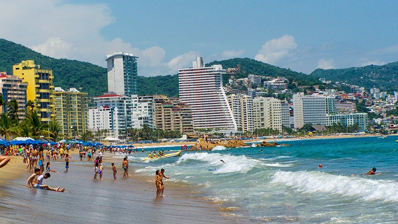 Região dos hotéis de Acapulco 