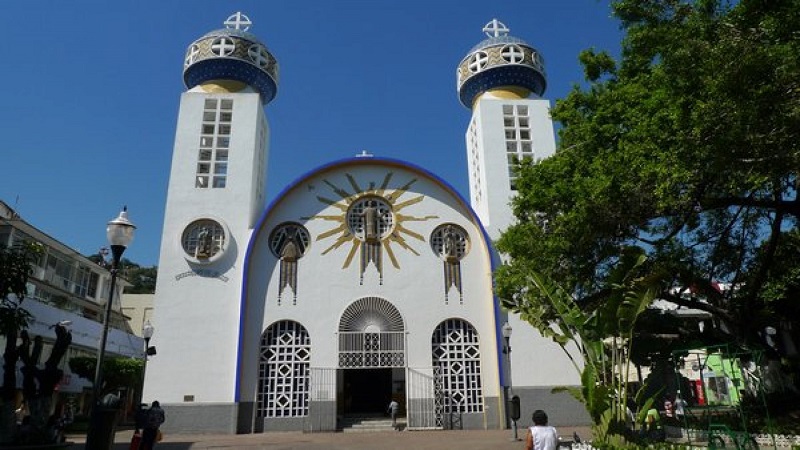 Catedral em Zócalo em Acapulco