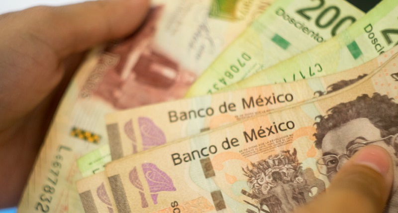 Dinheiro vivo / pesos mexicanos em espécie 