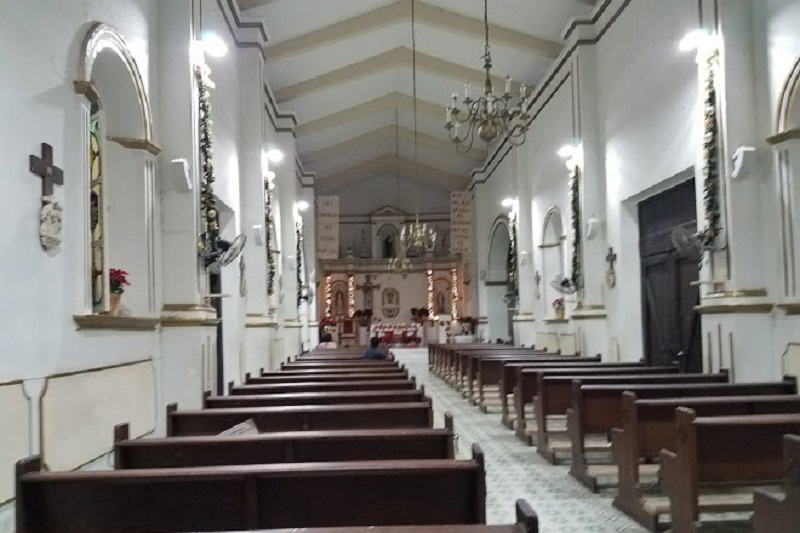 Área interna da Missão Jesuítica em Los Cabos