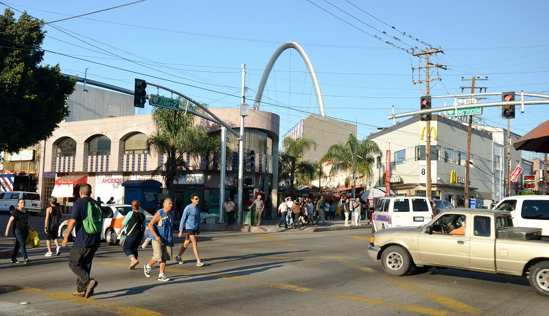 Centro de Tijuana no México