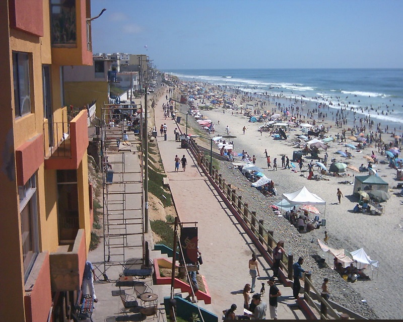 Praia em Tijuana