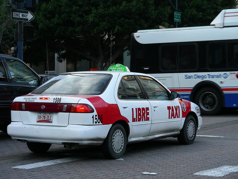 Táxi para se locomover em Tijuana