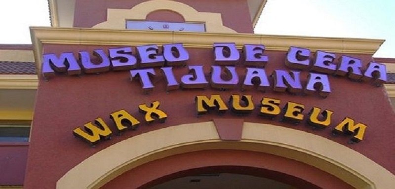 Fachada do Museo de Cera em Tijuana
