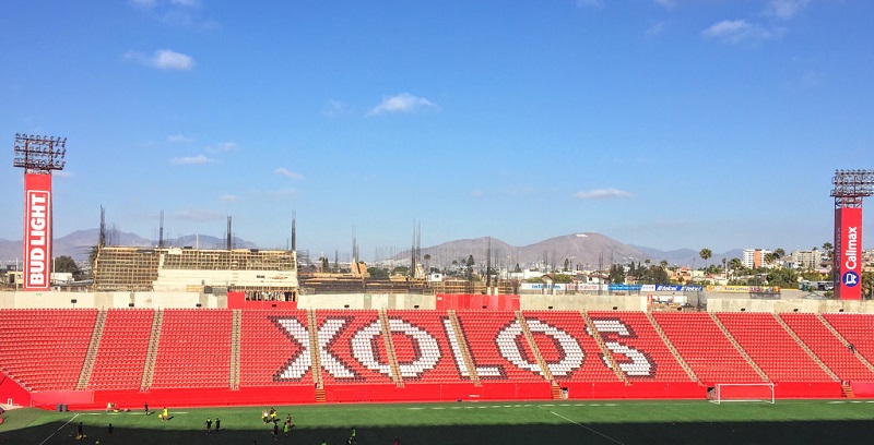 Estádio Caliente e Time Xolos Tijuana
