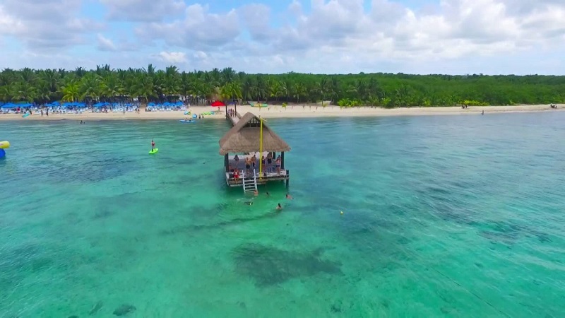 Ilha de Cozumel no México