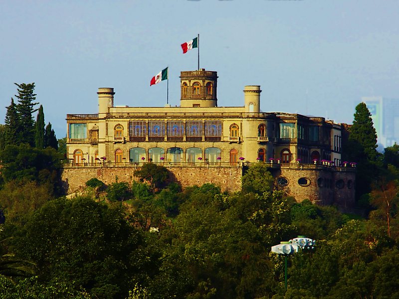 Castelo Chapultepec na Cidade do México