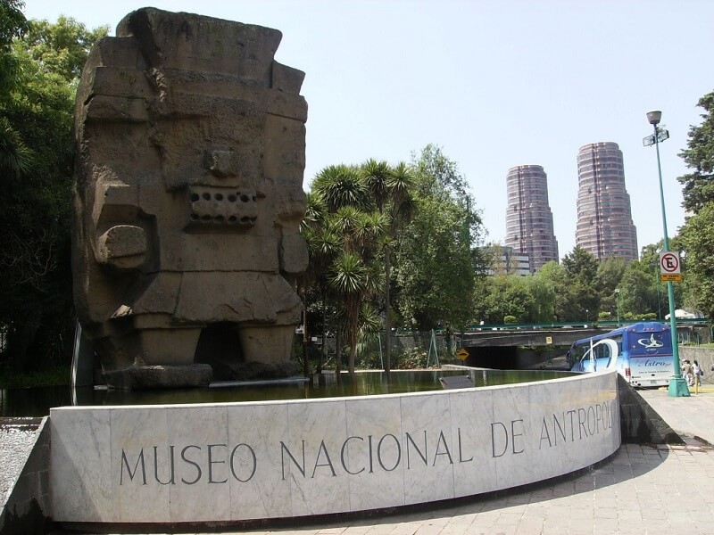 Ingresso para o Museu Nacional de Antropologia na Cidade do México