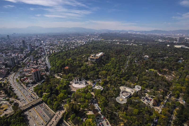 Bosque Chapultepec na Cidade do México