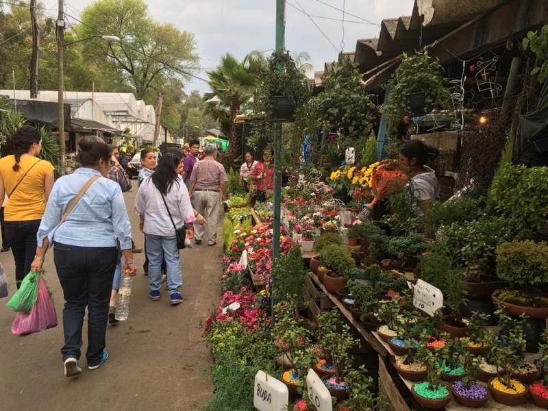 Mercado em Xochimilco