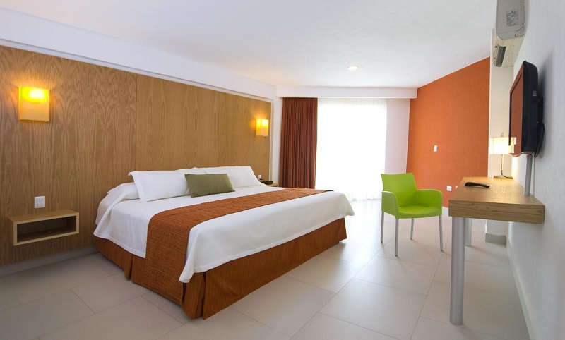 Quarto do Hostel Ramada by Wyndham Cancun City