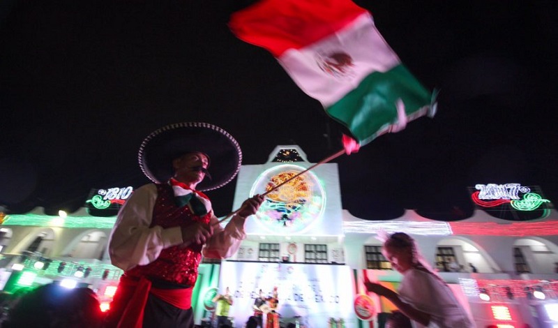 Grito de Independência em Cancún