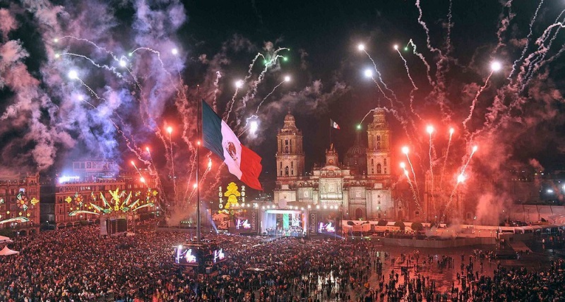 Grito de Independência - Cidade do México