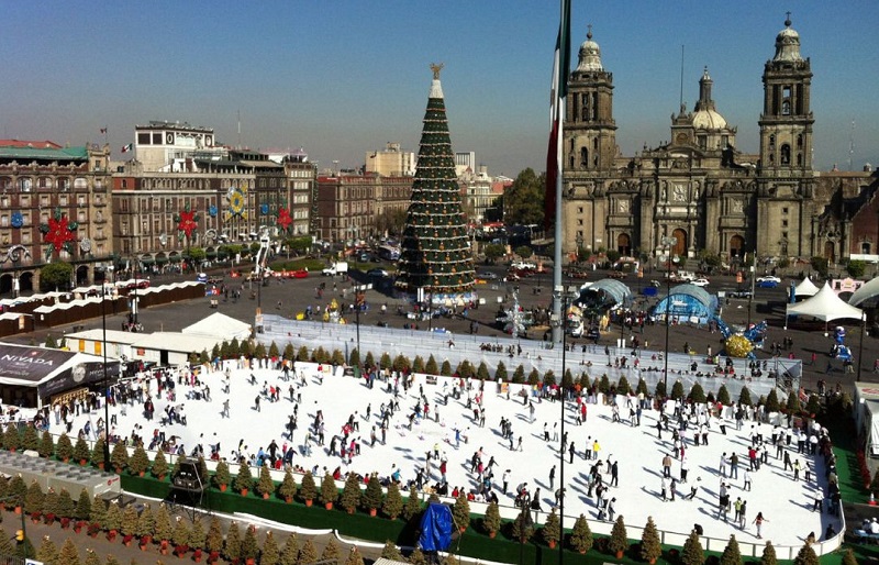 Inverno na Cidade do México