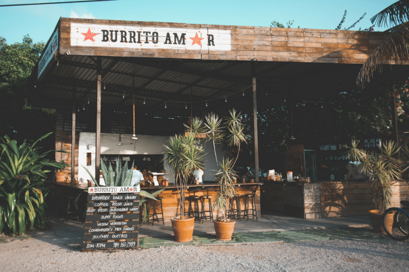 Burrito Amor em Tulum