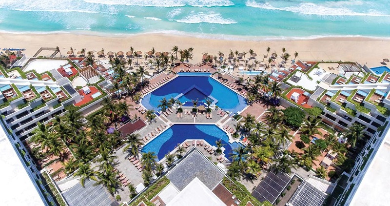 Hotel luxuoso de Cancún
