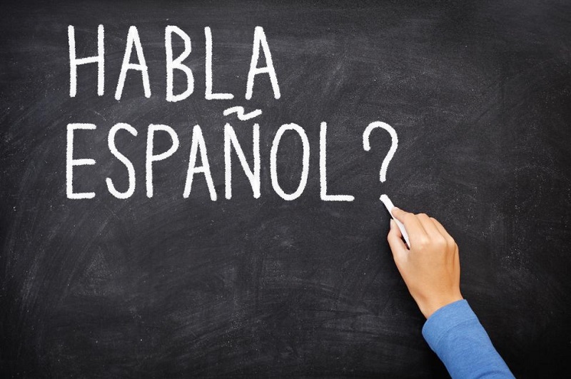 Placa Habla Español