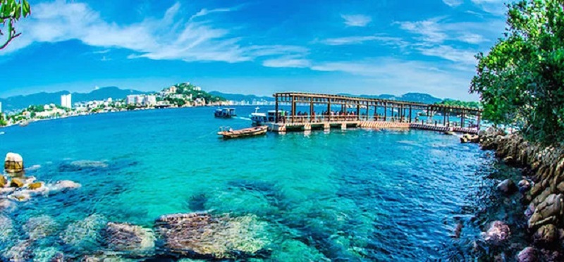 Ilha da Roqueta em Acapulco
