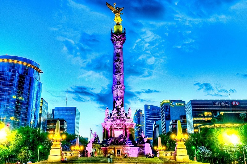 Cidade do México de noite