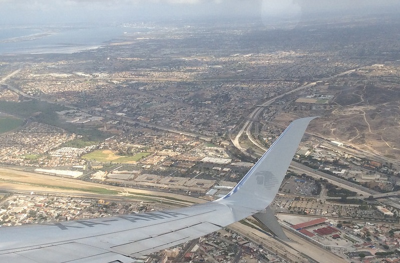 Avião em Tijuana
